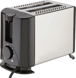 Cookworks - Toaster - Stainless Steel - 2 Slice.